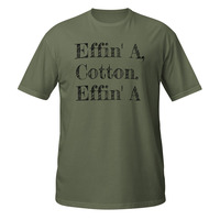 Effin' A Cotton Dodgeball Quote Short-Sleeve Unisex T-Shirt Movie Film Funny Tee - Thumbnail 4