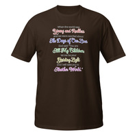 God Soap Opera Shows Short-Sleeve Unisex T-Shirt Stories Christian Religious Tee - Thumbnail 2