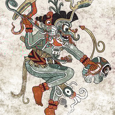 Chaac art print