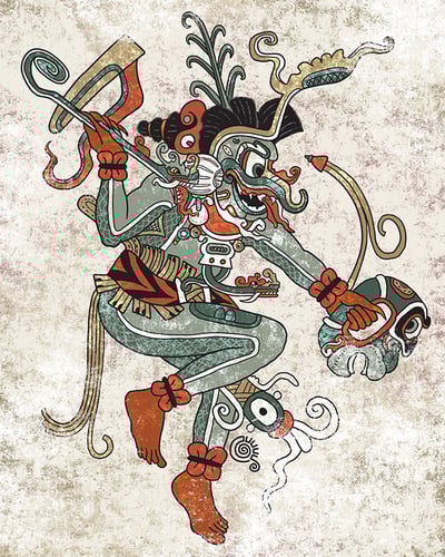 Chaac Art Print
