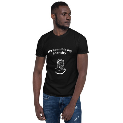 Mens funny beard short-sleeve unisex t-shirt