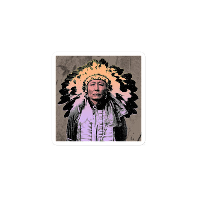 Indigenous vinyl sticker