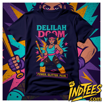 Delilah doom - "power. glitter. pain."
