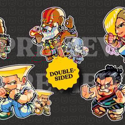 Sf6 3" charms
