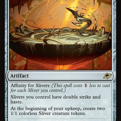 Thrumming hivepool - artist proof, mtg edge of eternities