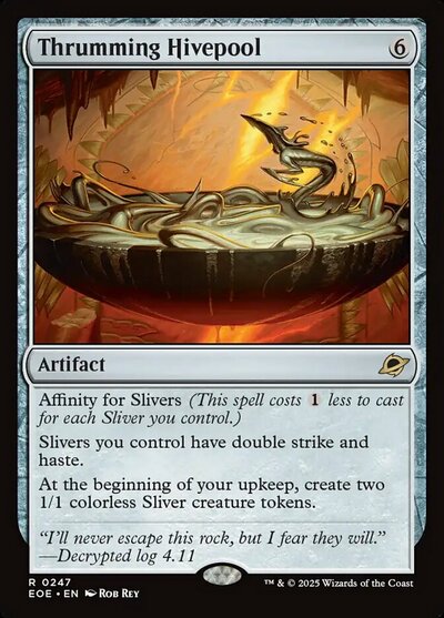 Thrumming Hivepool - Artist Proof, MTG Edge of Eternities