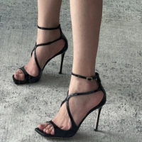 Sexy Luxury Satin High Heels for Women - Thumbnail 5