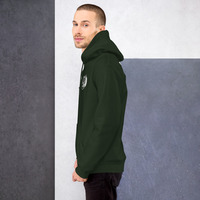 Metamelos Static Skull Hoodie  Embroidered Chest, Hourglass Tape Print - Thumbnail 64