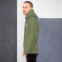 Metamelos Static Skull Hoodie  Embroidered Chest, Hourglass Tape Print - Thumbnail 68