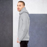 Metamelos "Drip Signal" Hoodie  Embroidered Static Skull Front, Record Pool Back Print - Thumbnail 26