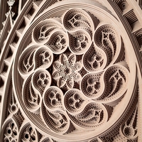 STEREOWOOD Palace Multi-Layer Wooden Wall Art, Stereoscopic 3D Decor, Living Room Decor, Bedroom Decor, Laser Cut Arts and Crafts - Thumbnail 4