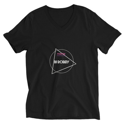 Unisex Short Sleeve V-Neck T-Shirt