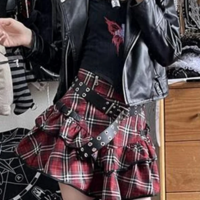 Y2K Harajuku Grunge Schoolgirl - Thumbnail 1