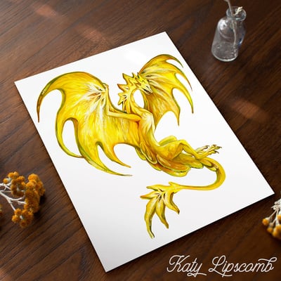 Starfruit dragon - print - Thumbnail 1