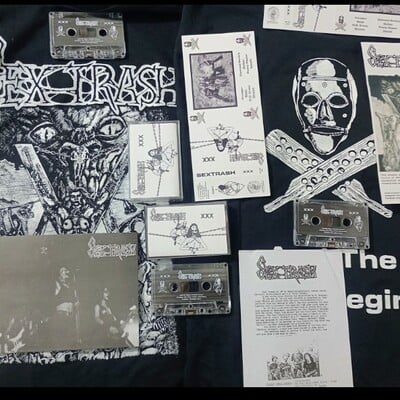 Sextrash " xxx" tape+ tshirt 