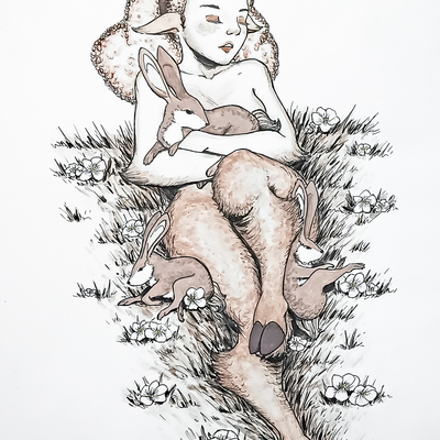 Sleepy - original art