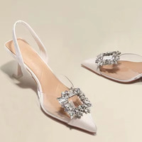 Spring and Autumn Fashion New Sexy Banquet Comfortable Crystal heels - Thumbnail 4