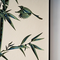 STEREOWOOD Bamboo Multi-Layer Art, Stereoscopic 3D Decor,Mandala Laser Cut - Thumbnail 3
