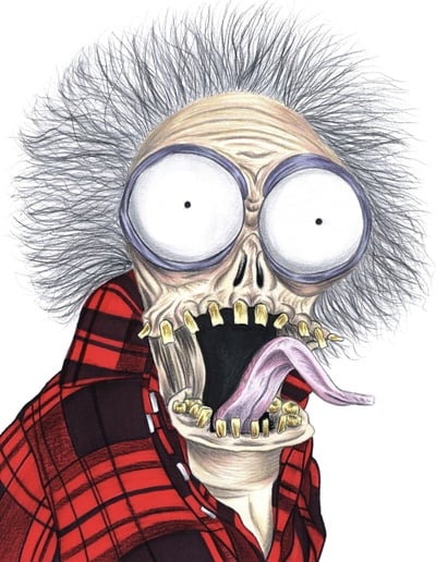 Large Marge Print