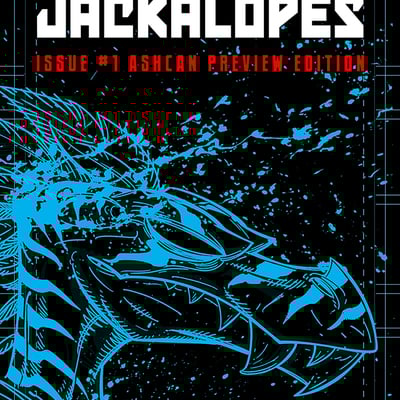 Biodegradable jiu-jitsu jackalopes ashcan preview.