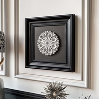 STEREOWOOD Mandala Wood Carving Art, Layered Geometric Wall Sculpture - Thumbnail 2