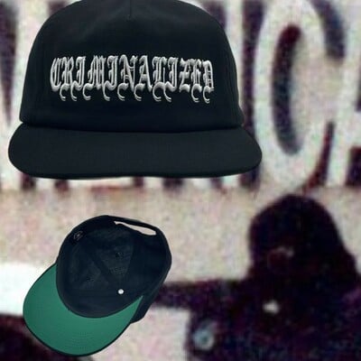 Criminalized hemp cotton hat