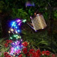 Solar Watering Can Light Outdoor Waterproof Shower Light LED Fairy - Thumbnail 3