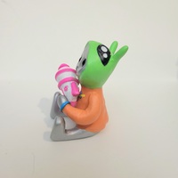 Alien Invader Robot Resin Art Toy Figure - Thumbnail 5