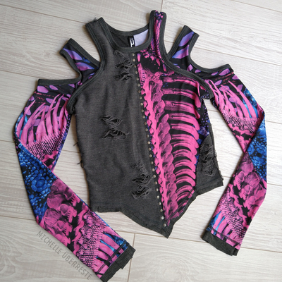 Ooak mutagene cutout top - Thumbnail 2