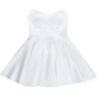 Sexy A-line one-shoulder dress with a waisted short skirt - Thumbnail 3
