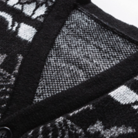 RETRO KNITTED CARDIGAN - Thumbnail 3