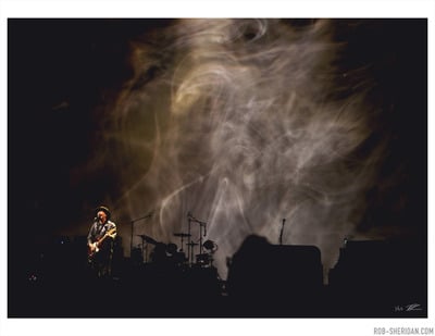 "Won't Back Down" Vancouver 24.05.04 - Pearl Jam Dark Matter Tour - large giclée print 21" x 14"