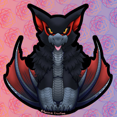 Nargacuga sticker - Thumbnail 2