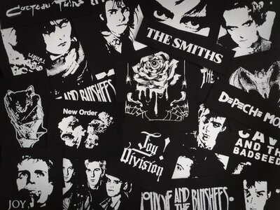 Goth & Post Punk Mystery Sew-on Patch Packs