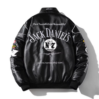 JACK DANIEL EMBROIDERY F1 MOTORBIKE JACKET  - Thumbnail 2