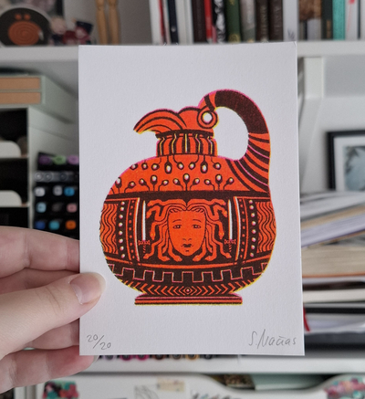 "Vases" (A6 RISO Mini-Prints)