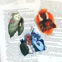 d20 stickers & mini prints - Thumbnail 1