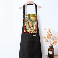 "You'll Eat It and You'll Like It!" Retro 1950s Housewife Kitchen Apron | Free Ship - Thumbnail 3