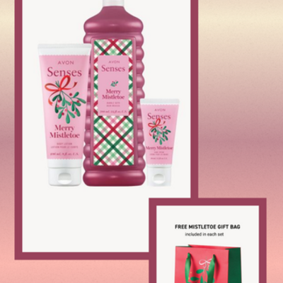 Exclusive senses merry mistletoe gift set