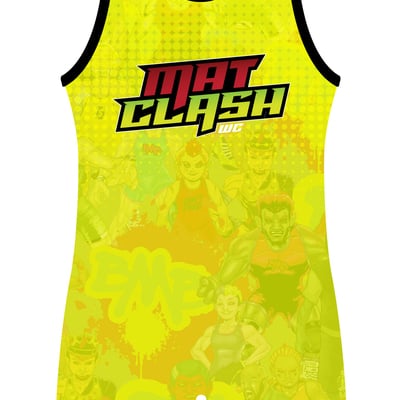 Mat clash wc men's singlet