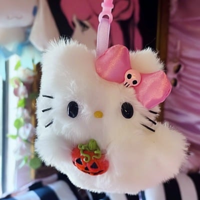 Hello ghostie bag charm