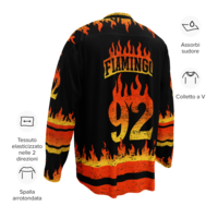 Flaming Flamingos Hockey Jersey (Limited) - Thumbnail 50