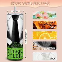 "BEETLEJUICE BEETLEJUICE BEETLEJUICE" Summoning 20oz Tumbler Collection | Free Ship - Thumbnail 1