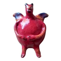 Vibrant Coconut mask. Collectibles. Home decoration. Wall decoration. Interior decoration. Mexican mask. Mexican craft. Mexican Folk Art. - Thumbnail 3