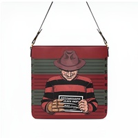 Nightmare on Elm Street Mugshot Leather Bucket Bag - Free Ship. JTPRT - Thumbnail 2