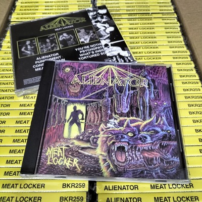 Alienator - meat locker cd 
