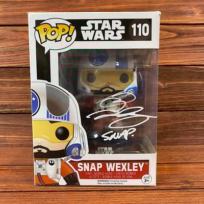 Funko pop snap wexley (signed by the actor!)