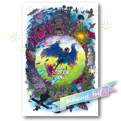 ✨ iridescent foil ✨ the castle