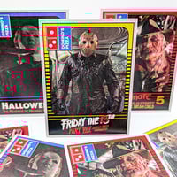 Domino's Pizza - 1989 Three (3) Card Horror Custom Trading Card Set - Thumbnail 2