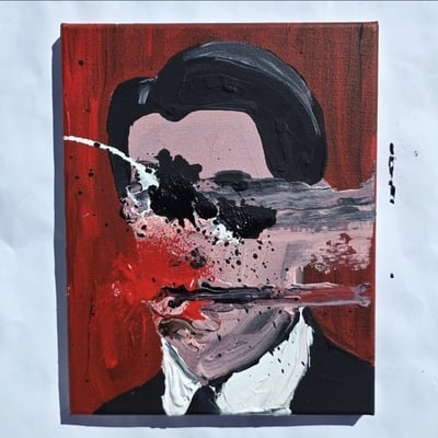 Agent Cooper in the Black Lodge 